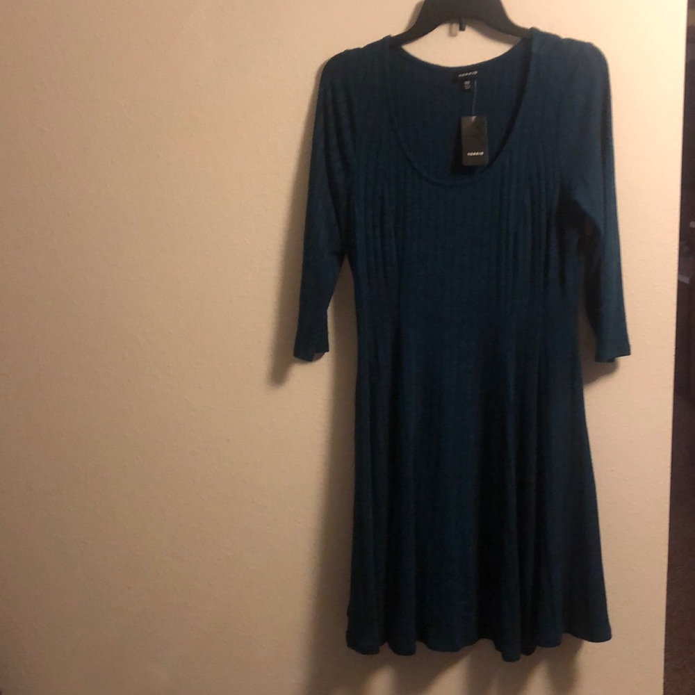 Flattering swing bottom dress